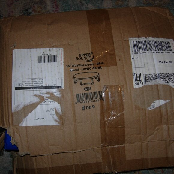 Upper Bounce 15 Foot Round Trampoline Weather Cover - Picture 1 of 3